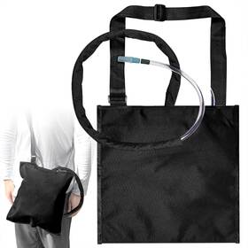 Shishuyu 717428009217 Urine Drainage Bag Holder With Compartment Discreet Storage And Comfort