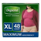 B008rjv1sg Shomalisr2611 Depend Incontinence Underwear For Women Maximum Absorbency Xl 767674392977