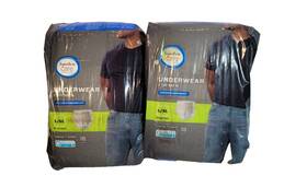 Signature Care 021130793617 Pack Of 2 Underwear For Men Maximum Absorbency 36 Ct L/xl