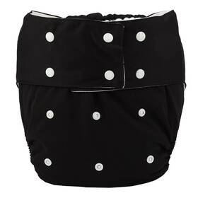 8741741190 Sigzagor Teen Adult Cloth Diaper Nappy Reusable Washable For Disability Men Black