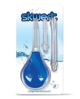 Skwert 666987005027 Enema Bulb With 3 Wands - 11 Oz