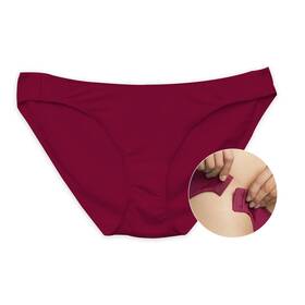 Slick Chicks 850033701364 Women S Signature Brief Panty - Post Surgery Underwear Xl Plum