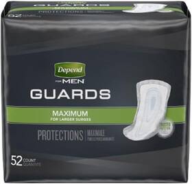Smen 705353048562 S Mens Incontinence Guards/pads One Size 1 Count
