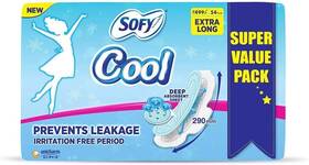 8507323 Sofy Cool Sanitary Napkin Extra Long - 54 Pads 290mm