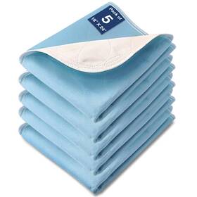 Soloshine Se-034-us Washable Waterproof Underpads 24 Inch X 18 5 Pack