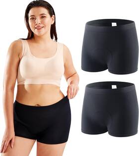 Spklands Co. Ltd 313090488475 Incontinence Underwear For Women 2 Pcs Washable Seamless Leakproof