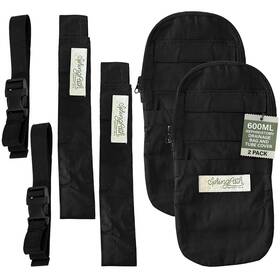 Springpath Essentials Inc. 197644685905 Double Nephrostomy Tube And Drainage Bag Cover - Black