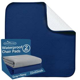 Usbc11235 Springspirit Waterproof Chair Pads For Incontinence Washable 22ftft X 21ftft 2 Pack Absorbent