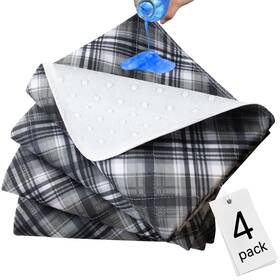 Usbc11444 Springspirit Washable Underpads 4 Pack 34 Inch X 36 Heavy Absorbency Reusable Incontinence Be