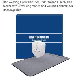 B0fgnr51pt Stehealth Bedwetting Alarm Pad For Children Usb Rechargeable Pee With Music Option