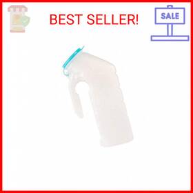 1300 Stock Your Home 817496023525 Male Urinal With Glow In The Dark Lid 1 Bottle 32 Oz Urine For Men - Pe