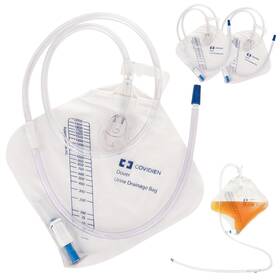 Stock Your Home 817496028841 Urine Drainage Bag With 18 Inch Extended Tube 3 Pack - Anti-reflux