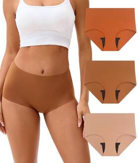 Sunchiri 783712836098 3 Pack Large Incontinence Underwear For Women Seamless High Waisted
