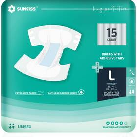 Sunkiss 971155842408 Trustplus Adult Diapers With Maximum Absorbency Disposable Incontinence Brie