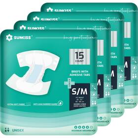 Sunkiss 971155842804 Trustplus Adult Diapers With Maximum Absorbency Disposable Incontine