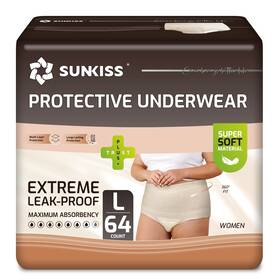 Sunkiss 971155846253 Women Incontinence Underwear Daytime Disposable Postpartum Adult Pan