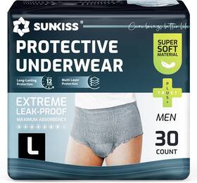 Sunkiss Healthcare Co. Ltd. 445049395367 Incontinence Underwear For Men Daytime Disposable Adult Pull Ups Mens P