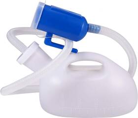 Takuyada 445008145156 Men Reusable Pee Jug Male Urine Bottle 47.2 Inch Long Tube With Lid Portable Thicken