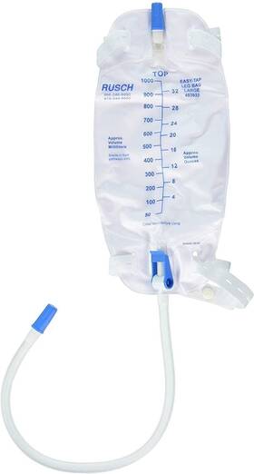 Teleflex Medical Inc 391854182026 3 Pack -easy-tap Leg Bag Large 32 Oz 18 Inch Tubing Anti-reflux Valve Cloth