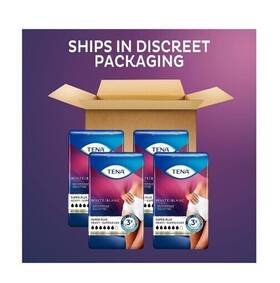 054360v-81 Tena 56 Ct Incontinence And Postpartum Underwear Women Super Plus Absorbency Xl