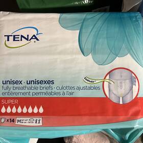 10768702566008 Tena Incontinence Briefs Super Medium 14 Ea