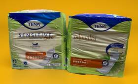 3222b Tena Sensitiveultimate Absorbency Incontinence Pads For Women 33 Ct Ea 2pk Read