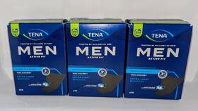 Tena 322540770339 Men Protective Shield Extra Light Active Fit Design 3 Boxes Of 14 Each New
