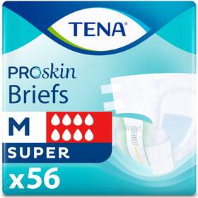 Tena 373069777474 Proskin Unisex Adult Diapers Maximum Absorbency Medium 56 Ct