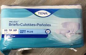 38169-02 Tena Proskin Briefs Extra Small Disposable Moderate Absorbency Plus