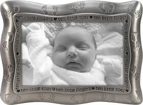 Tena 445002830898 International Designs Ten Little Fingers Toes Pewter Picture Frame