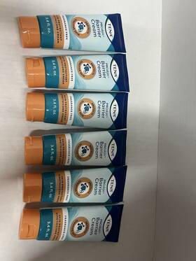 54442 Tena Lot Of 6 New Skin Protectant Cream 3.4 Oz. Tube