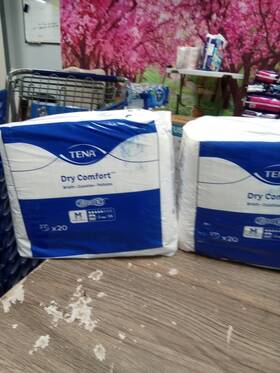 67420 Tena Dry Comfort Incontinence Brief M 32x44 20 Ct 154 Dt
