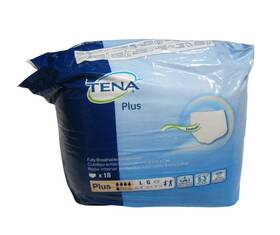 72238 Tena 72632 Plus Protective Underwear Large 45 Inch -58 - 18 Count
