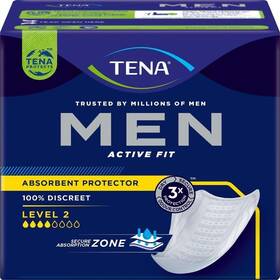 Tena 7322540016413 10 Pack Incontinence Men Pads Level 2 Loose Leaf
