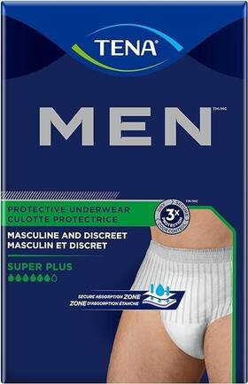 73530 Tena Incontinence Underwear For Men Protective S/m 16 Ct 73530 Tena Incontinence Underwear For Men Protective S/m 16 Ct