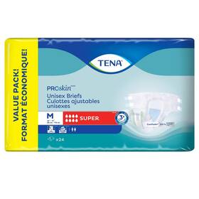 Tena 768702543330 Proskin Unisex Incontinence Briefs Medium 24 Count