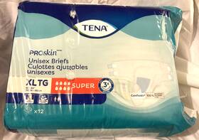 Tena 768702543354 Proskin Unisex Briefs Diapers Size Xl Tg Super 60 Inch To 64 Waist #12