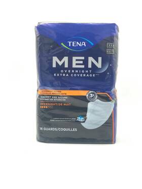 Tena 768702572569 Incontinence Guards For Men Overnight Absorb Advanced Odor Protection 16ct