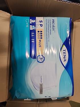 Tena 768702726313 4 Proskin Full Breathable Disposable Protective Underwear 25 Inch -34 15 Pack