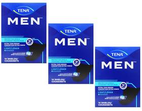 Bd3989 Tena Men Protective Shield Extra Light Bladder Weakness Pads For 3 Pack