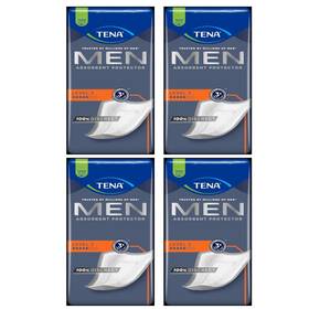 Tena Men 681338535871 Level 3 Guard For Super Absorbency Incontinence Protector Pack Of 4