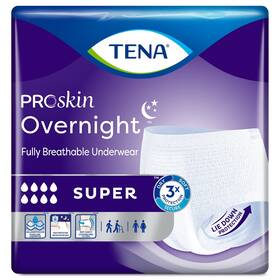 72427 Tena Overnight Super Proskin Protective Incontinence Underwear Heavy Absorbe