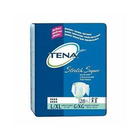 Sc67903 Tena Stretch Super Brief Large / Xl Tab Closure Disposable Heavy 2 Pack