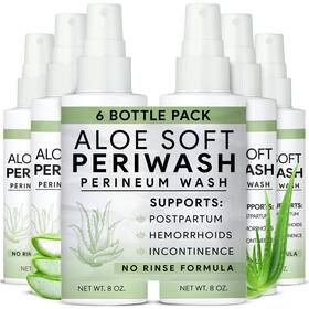 Tg-172686 Tendergentle Aloe Soft Perineal Spray - 6 Pack Of 8 Oz Cleanser Rinse Free Body