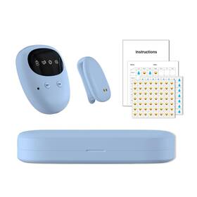 Hom296-1 Tenqiu Wireless Bedwetting Alarm For Boys And Girls Usb Rechargeable 3 Working Mod