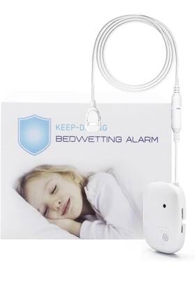 Tqwet-03 Teqin New Sealed Keep-drying Bedwetting Alarm Sound And Vibration White