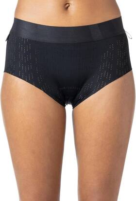 610299 Terry Cyclo Brief 2.0 Bike Liner - Womens No-show Breathable X-large Black