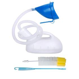 Testyu 738634020483 Urinals For Men And Women 2000ml Portable Urinal Spill 4 Piece Set White