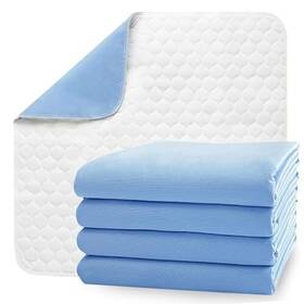 Texvida 198168072950 4-pack 34 Inch X36 Washable Waterproof Bed Pads For Incontinence Reusable