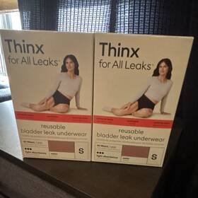 Thinx 036000564068 For All Leaks Hi-waist Incontinence Underwear Light S Desert Rose 2pk